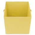 thumbnail image 4 of Casafield Set of 12 Fabric Storage Cube Bins, Yellow - 13" Collapsible Foldable Cloth Baskets for Shelves and Cubby Organizers, 4 of 7