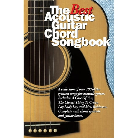 The Best Acoustic Guitar Chord Songbook - eBook (Best Guitar Chord App)