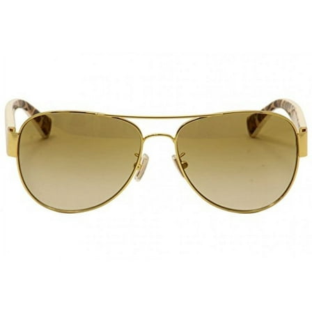 Coach HC 7059 Metal Womens Pilot Sunglasses Gold 58mm Adult Optical