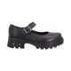 thumbnail image 1 of Zapatos YUYIN para Niña Casuales Altos Comodos Ajustables Negro 18.5, 1 of 5