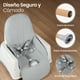 thumbnail image 5 of Bebbly Silla Alta para Bebé con Patas de Madera Antiderrapante Asiento Ergonómico con Charola y Arnés de Seguridad Ideal para Comer o Jugar Niños y Niñas desde 6 Meses Moderna y Fácil de Limpiar, 5 of 8
