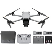 DJI Air 3S Fly More Combo with RC-N3 | 4-Battery Bundle | 4K HDR Camera Drone, 128GB SD Card, 45-Min Flight Time, and Professional Accessory Kit