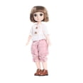 thumbnail image 3 of 36cm Fashion Dress Up Girl Dolls, articuladas flexle Juguete para Modelo de bricolaje C Yotijar Muñeca articulada movible, 3 of 10