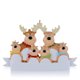 thumbnail image 1 of Colgante Feliz árbol de Navidad Adorno en forma de animal Colgante de ventana Festival Decoración de resina, 6 animales Jumpingount AP003824-05, 1 of 7