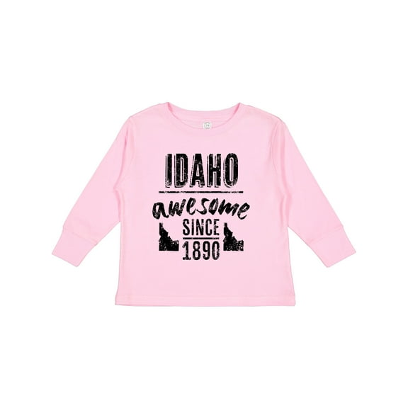Inktastic Idaho Awesome Since 1890 Boys or Girls Long Sleeve Toddler T-Shirt