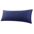 thumbnail image 1 of PiccoCasa 100% Cotton Body Pillowcases Soft Envelope Closure Navy Blue 20"x48", 1 of 7
