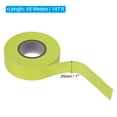 thumbnail image 2 of 1"x147' Flagging Tape Non-Adhesive Neon Marking Tape for Tree Survey Boundaries, Yellow 4 Pack, 2 of 5