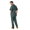 thumbnail image 4 of Dickies Men's Poplin Short Sleeve Coveralls, Lightweight Workwear Uniform, Zipper Front, Durable Fabric, Ideal for All-Day Wear, 4 of 5