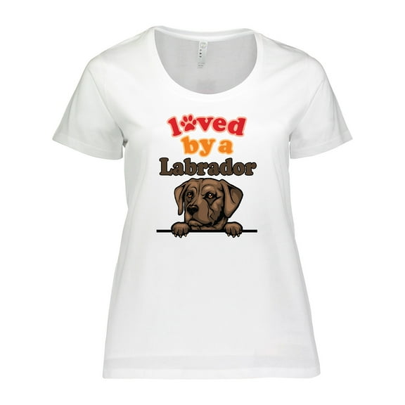Inktastic Labrador Retriever Dog Gift Women's Plus Size T-Shirt