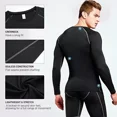 thumbnail image 4 of Playera Licra Deportiva Gym Compresión Manga Larga, 4 of 8