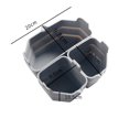 thumbnail image 4 of Foldable Slow Cooker Divider Silicone Stew Pot Mat Reusable Leakproof Heat resistant Slow Cooker Lining set, 4 of 4