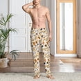 thumbnail image 2 of Susaid cute insects Print Mens Pajama Pants Set Sleep & Lounge Pants, PJ Bottoms with Pockets and Button Fly-XX-Large, 2 of 6