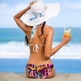 thumbnail image 5 of Easter Font Women's Bikini Set with Detachable Sponge and Adjustable Strap, Two-Pack, Ideal for Beach and Pool, One-Piece Swimsuits Swimwear Swimsuits, 5 of 6