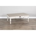 thumbnail image 3 of Pemberly Row Modern 50" Wood Cocktail Table in Off White Taupe, 3 of 8