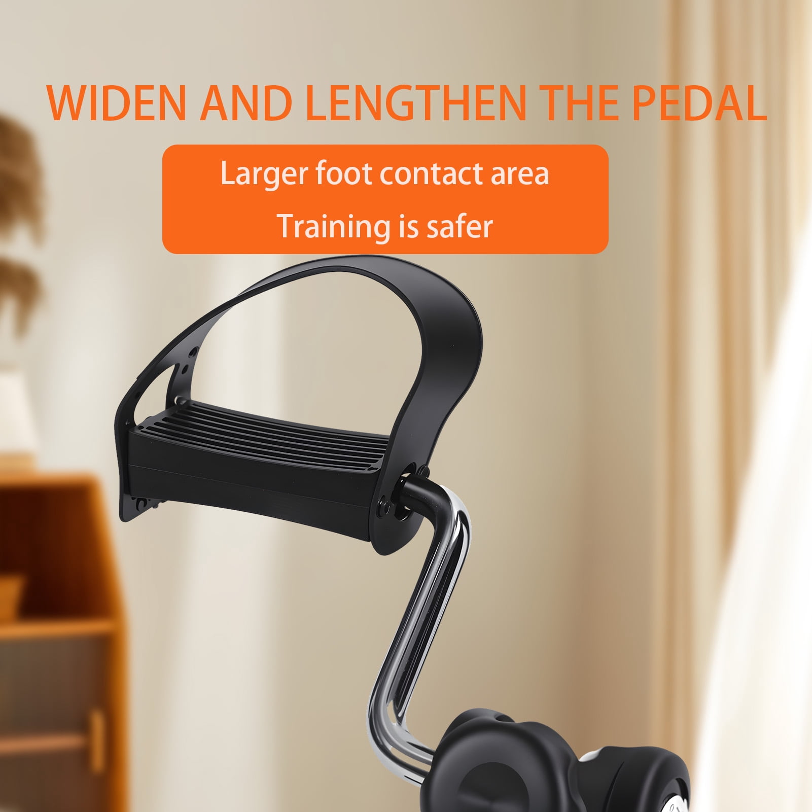 Trendix Exercise Bike for Elderly, Portable Bike Pedal Exerciser, Adjustable Fitness Equipment for Seniors