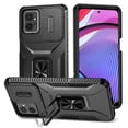 thumbnail image 1 of Funda para GANGXUN Motorola Moto G Power 2023 - Soporte metálico, Función magnética, Negro, 1 of 5