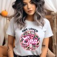 thumbnail image 2 of One Loved CNA Graphic T-Shirt | Valentine Heart Coffee Rose Design for Women Men, Gold, Size M, 2 of 6