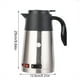 thumbnail image 3 of Hervidor Portátil ANGGREK Botella Calentadora de Agua 1300 Ml Acero Inoxidable 304, 3 of 7
