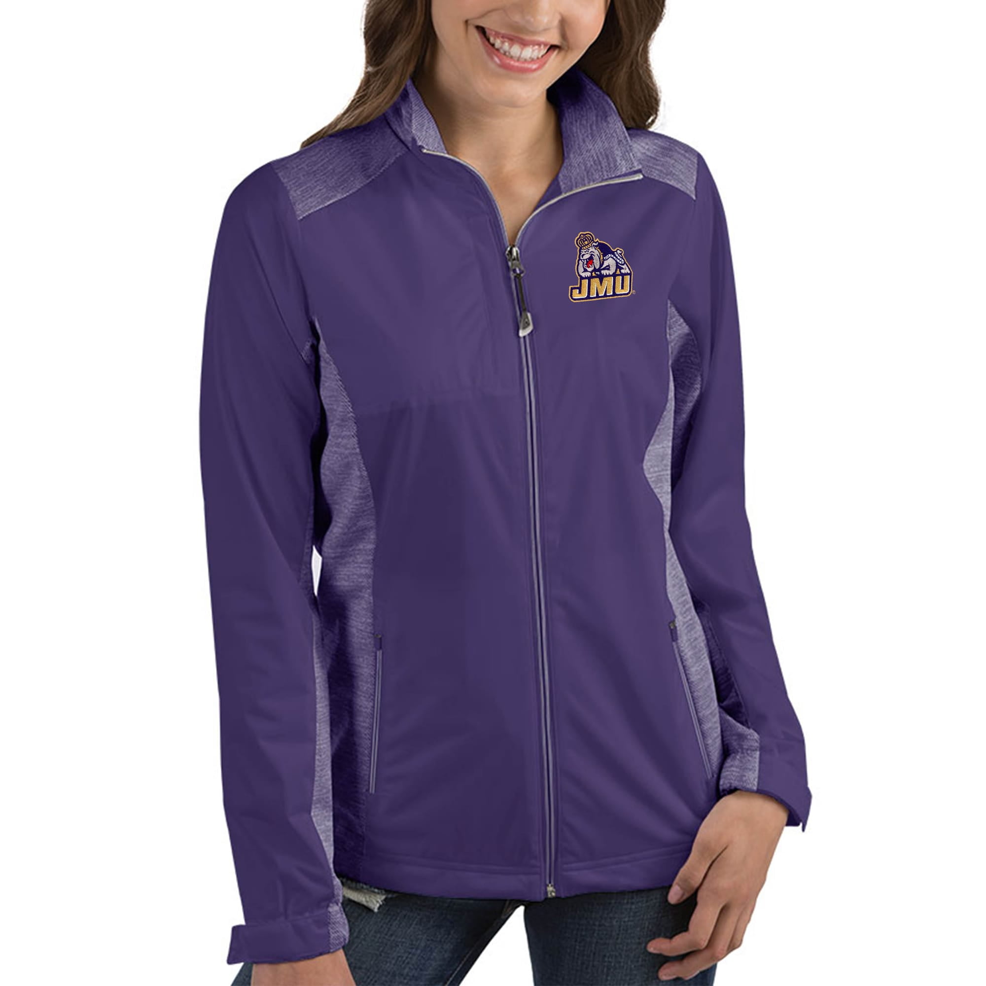 Women's Antigua Purple James Madison 