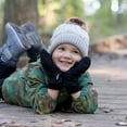 thumbnail image 4 of Jan & Jul Boys Girls Fleece Mittens (Black, 3-9 Months Thumbless), 4 of 5