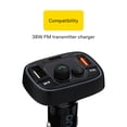thumbnail image 4 of onn 20W/18W Wireless FM Transmitter and Car Charger, 4 of 6