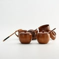 thumbnail image 5 of Wood Salt Box Spice Jar, Natural Wooden Salt Cellar with Lid and Spoon, Sugar Bowl Pepper Seasoning Container Holder Keeper for Kitchen, Serving, Condiment, Japanese Style, 5 of 9