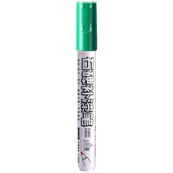 Solivara Outdoor Stone Marker Pen For Inscription Restoration And Labeling (Green,5.51 × 0.79in)