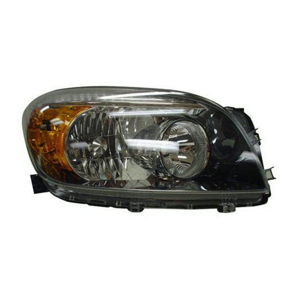 KAI New CAPA Certified Standard Replacement Passenger Side Headlight Lens And Housing, Fits 2006-2008 Toyota Rav4
