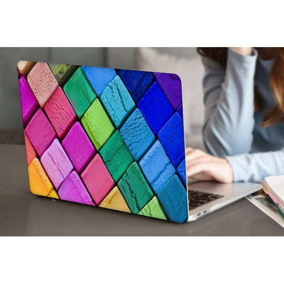 KSK KAISHEK Hard Case Only for Newest MacBook Pro 13"( Retina Display Touch Bar, 2022 - 2016) + Black Keyboard Cover Model A1706&A1708&A1989&A2159&A2251&A2289&A2338 M1 Colorful B 127