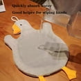 thumbnail image 4 of 2PCS Goose shaped  Hanging Hand Dry Towels,Microfiber  Hand Towels Hanging ,Absorbent Super Soft Cute Hand Towels for Kitchen Bathroom Kids Adults, 4 of 6