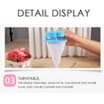 thumbnail image 6 of Fymall 2 Pcs Reusable Washing Machine Floating Lint Mesh Bag Hair Catcher Filter Net Pouch, 6 of 7