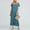 c01Blue, variant on Arnsht Women Summer Linen T Shirt Dress Casual Short Sleeve Round Neck Maxi Dresses Loose Side Slit Long Tshirt Dress with Pockets Dark Blue XL