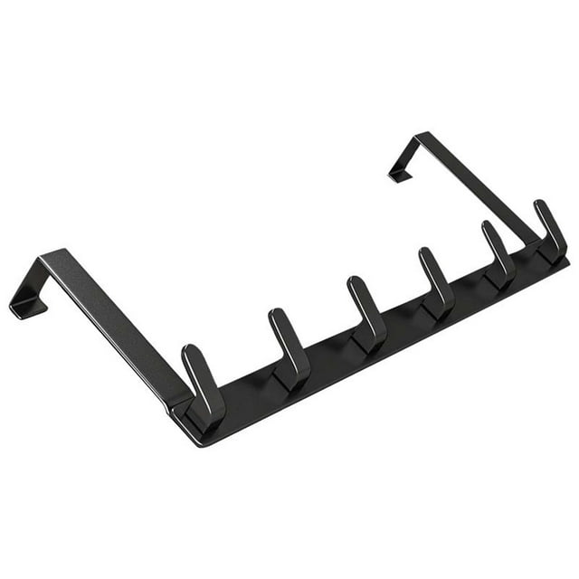 Over The Door Hooks Hanger With Extended Arms For Easy Use By Women Bathroom Accessories And Towel Rack Organization 1 Pack Cubicle Coat Hanger Industrial Metal Shelf Clips Door Hooks for Clothes Hair