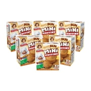 Little Debbie Honey Bun Mini Muffins, 6 Boxes, 30 Pouches of Delicious Bite-Sized Muffins
