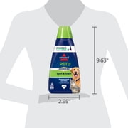 BISSELL Advanced Pet Spot & Stain 32 fl oz. Formula for Portable Carpet Cleaners 74R7V