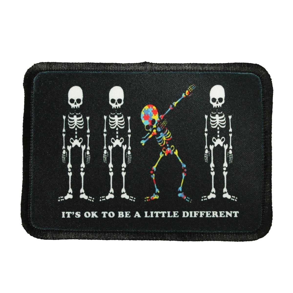 It's OK To Be A Little Different Patch Autism Dye Sublimation Iron On