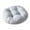 Grey, variant on Round Floor Pillow Cushion 19"x19" Washable Patio Chair Cushion for Outdoor Furniture Seat Pads Meditation Cushion for Yoga Living Room Sofa Balcony,Brown