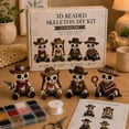 thumbnail image 6 of 3D Beaded Skeleton DIY Kit, Cute Skeleton Bead Craft Set, Beginner Friendly Halloween Beading Set with Beads Wire Needle Instruction, Handmade Skeleton Figurine Making Kit for Home Decor Gift, 6 of 10