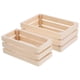 thumbnail image 1 of Guangmc Mini caja de leche de madera y cesta de frutas para casa de muñecas y jardín de hadas (2 piezas), 1 of 8