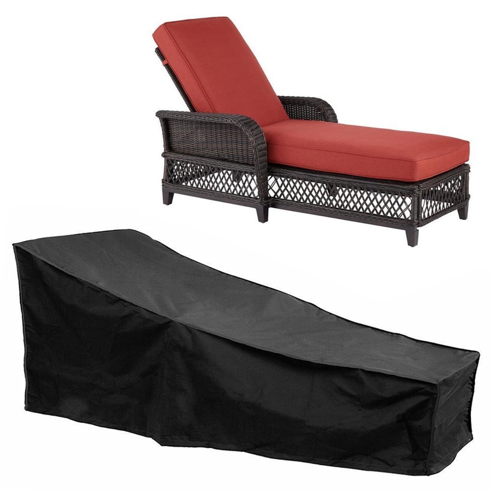 82x30x31in Outdoor Chaise Lounge Chair Cover Waterproof Leisure Chair