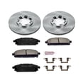 thumbnail image 3 of Power Stop Front Stock Replacement Brake Pad and Rotor Kit KOE2279, 3 of 8