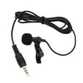 thumbnail image 1 of Microphone à Pince Col à Revers Lavalier Filaire Microphone Lavalier portable Micro Micro Entrevue Réunion Discours Microphone portable, 2 Pcs, 1 of 8