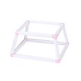 thumbnail image 3 of GUOOL Cross Stitch Rack Embroidery Frame Lap Stand Hands Frees Compact DIY Sewing Combo Multifunction Embroidery Hoop Lap Stand Hoop pink small, 3 of 9