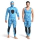 thumbnail image 1 of Trajes de neopreno de neopreno de 3 mm para hombre, traje de buceo de manga larga con capucha de 2 p Abanopi Traje de buceo, 1 of 7