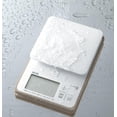 thumbnail image 4 of Tanita washable digital cooking scale 3kg (up to 0.1g units / 300g) white KW-320-WH by Tanita, 4 of 5