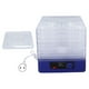 thumbnail image 1 of Máquina deshidratadora de alimentos Secadora de frutas con circulación de calor alto 8 bandejas para cocina 350W Enchufe estadounidense 110 V, 1 of 15