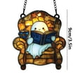 thumbnail image 3 of AKEGAMN Clearance! Bookshelf Acrylic Colorful Window Hanging Ornament For Book Lovers Panel For Home Decor Car Garden Reading Book Acrylic Bookshelf Acrylic Colorful Window Hanging Ornament For Book, 3 of 5