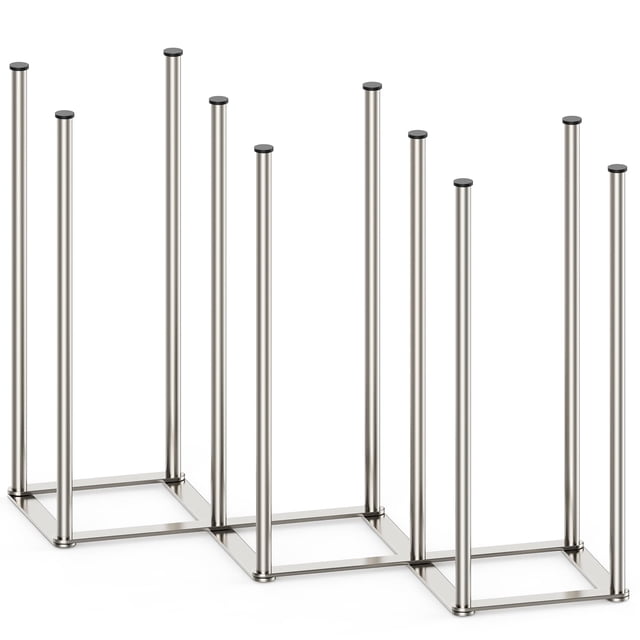 Secador Plegable para Biberones PLUVON con 10 Varillas Organizador