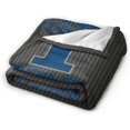 thumbnail image 2 of Trine University Logo Fleece Blanket, Very Soft Microfiber Flannel Blanket for Couch Warm and Cozy for All Seasons, 2 of 6
