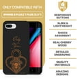 thumbnail image 7 of Case Yard Wooden Case for iPhone-8-Plus Soft TPU Silicone cover Slim Fit Shockproof Wood Protective Phone Cover for Girls Boys Men and Women Supports Wireless Charging Only You Design, 7 of 7
